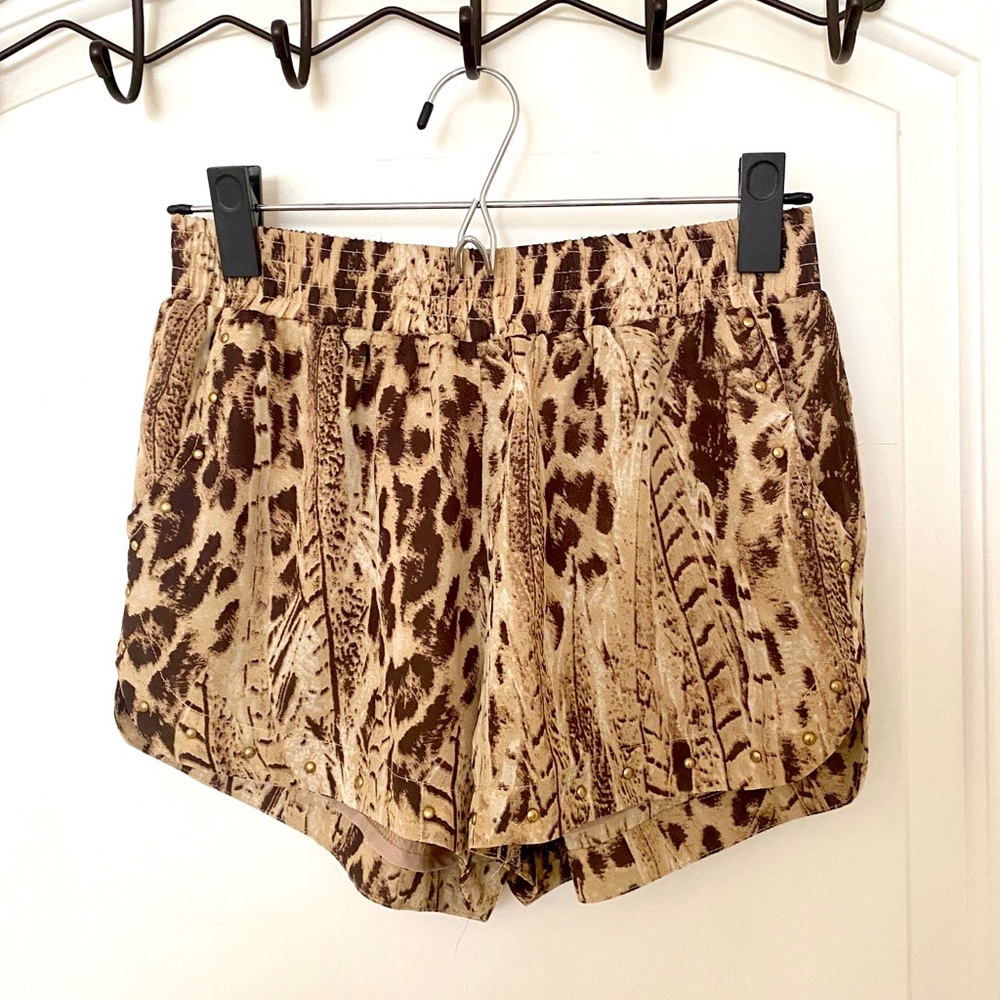 Cheetah Print Summer Shorts